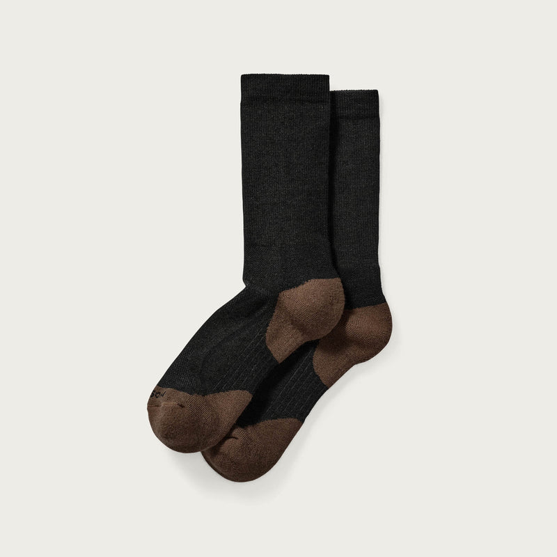 X country outdoorsman socks par Filson | Black brown (Black)