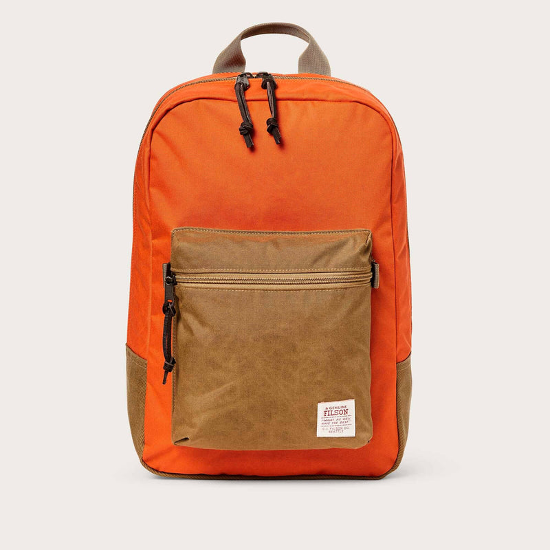 Surveyor 25l backpack par Filson | Dark tan flame (Orange)