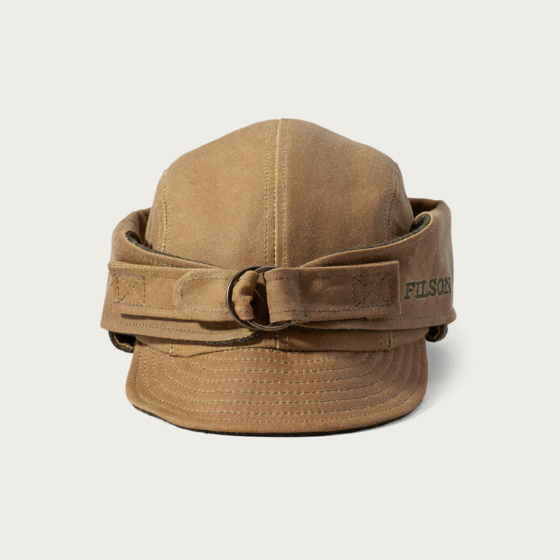 Tin cloth wildfowl hat by Filson | Dark tan (Beige)