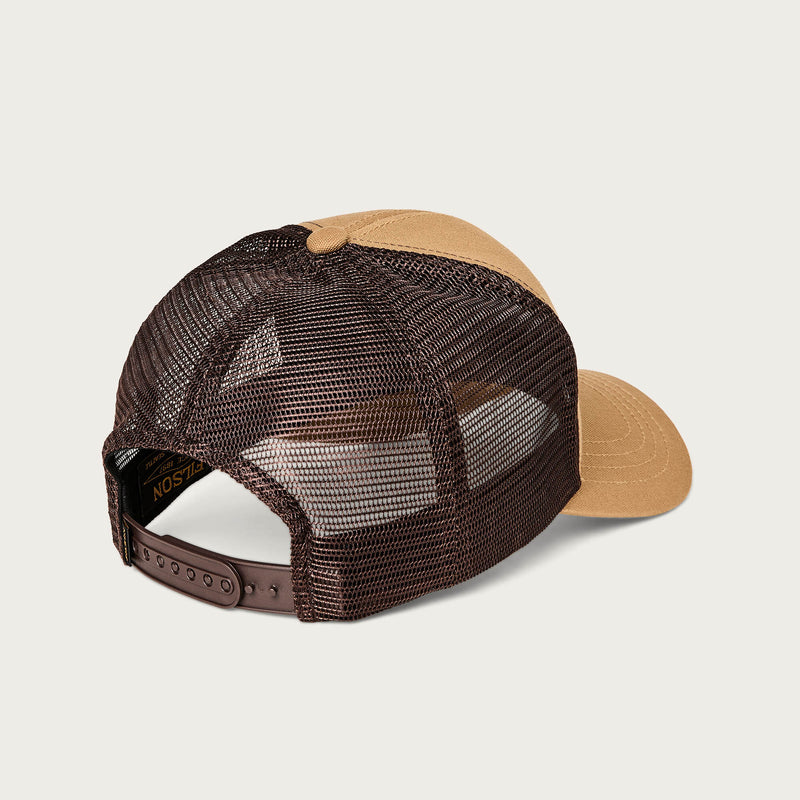 Logger mesh cap di Filson | Wheat / wood (Brown)