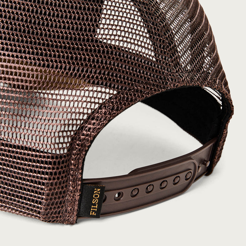 Logger mesh cap di Filson | Wheat / wood (Brown)