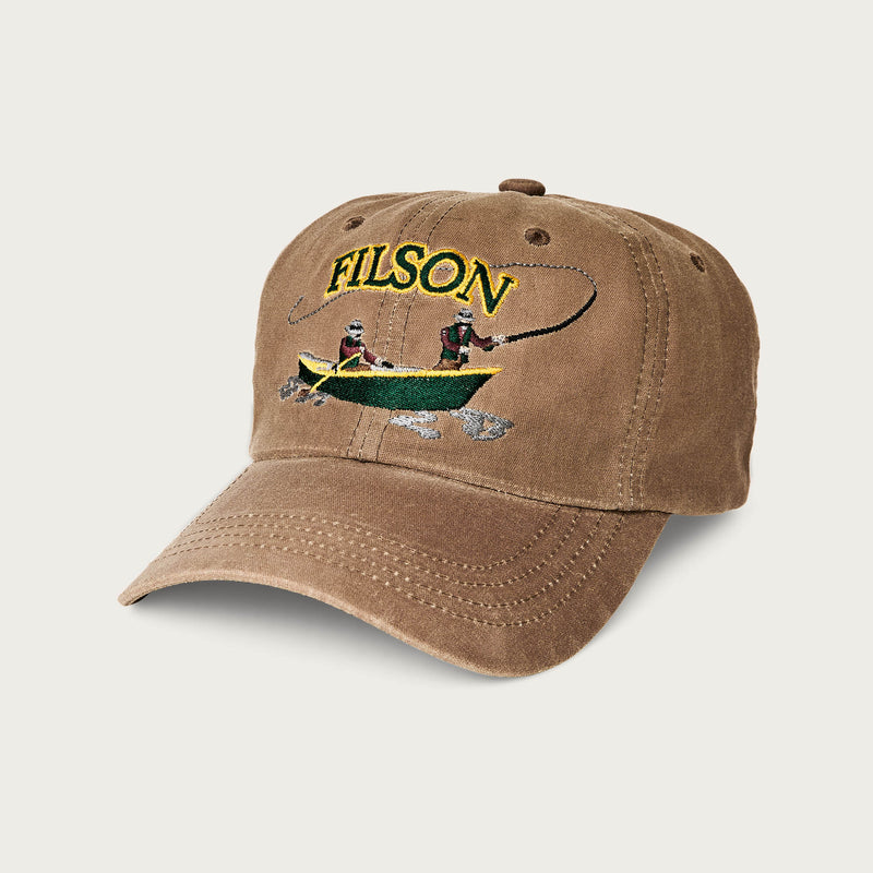 Low profile logger cap par Filson | Pecan / boat (Beige)