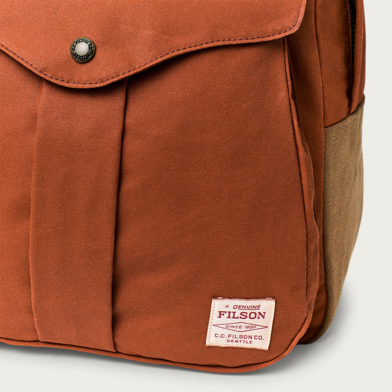 Journeyman backpack di Filson | Rust (Red)