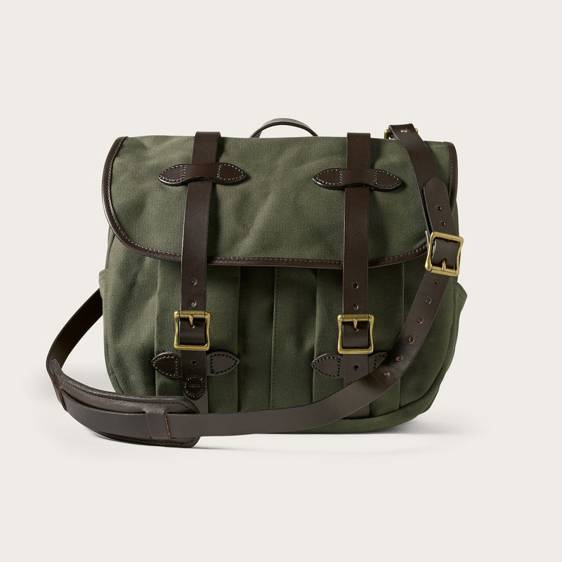 Rugged twill medium field bag di Filson | Otter green (Green)