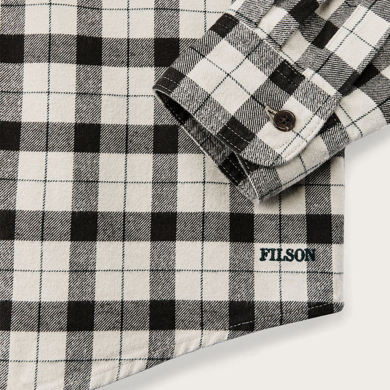 Alaskan guide shirt von Filson | Cream / peat / multi plaid (Gray)