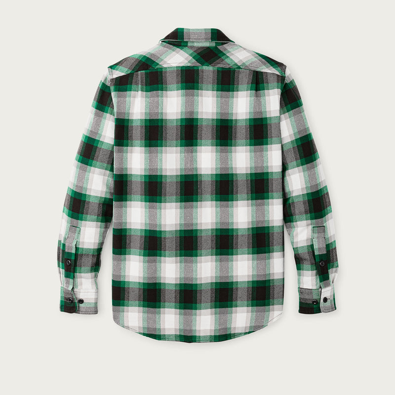 Vintage flannel work shirt von Filson | Green gray (Multicolour)