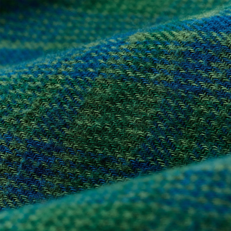 The rangeland flannel shirt by Filson | Green / blue plaid (Multicolour)