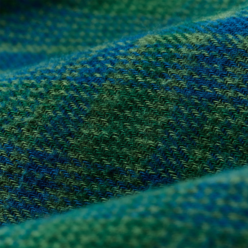 The rangeland flannel shirt by Filson | Green / blue plaid (Multicolour)