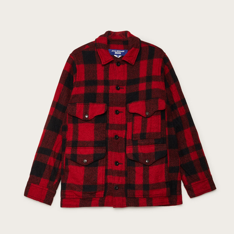 Chemise en laine filson x junya watanabe par Filson | Red / black (Red)