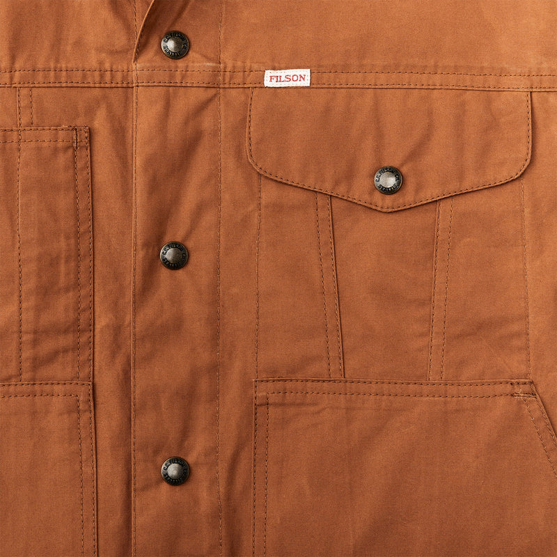 Ranger short cruiser jacket par Filson | Bourbon (Orange)
