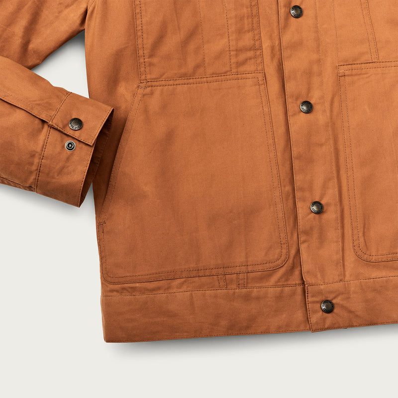 Ranger short cruiser jacket par Filson | Bourbon (Orange)