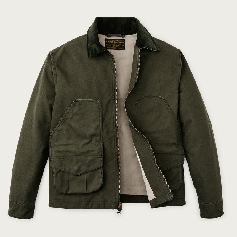 Dry tin hunt jacket by Filson | Otter green (Green)