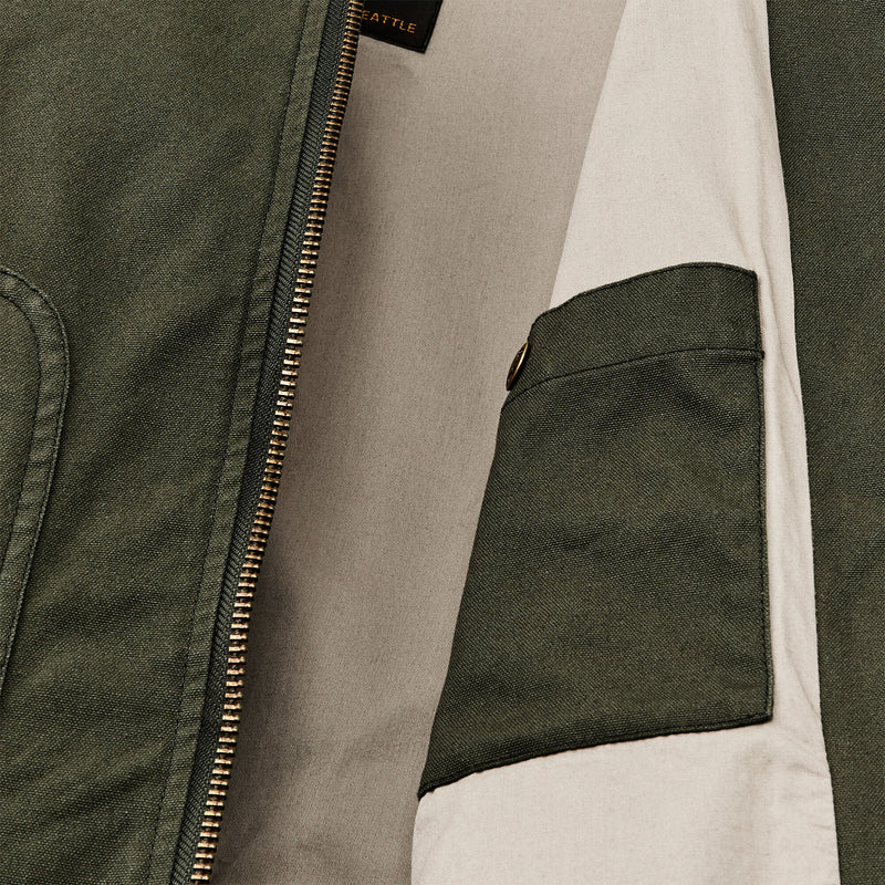 Dry tin hunt jacket by Filson | Otter green (Green)
