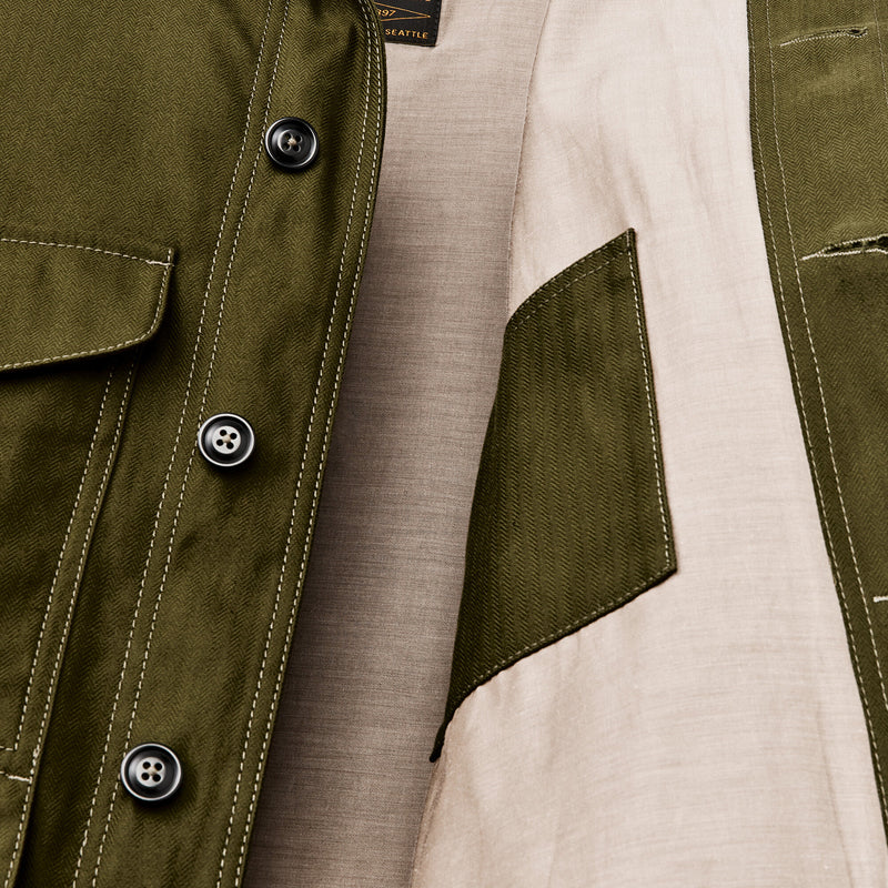 Heritage cotton cruiser von Filson | Otter green (Green)