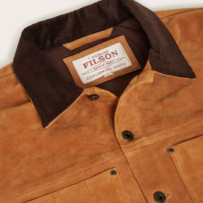 Suede short cruiser by Filson | Saddle brown (Brown)
