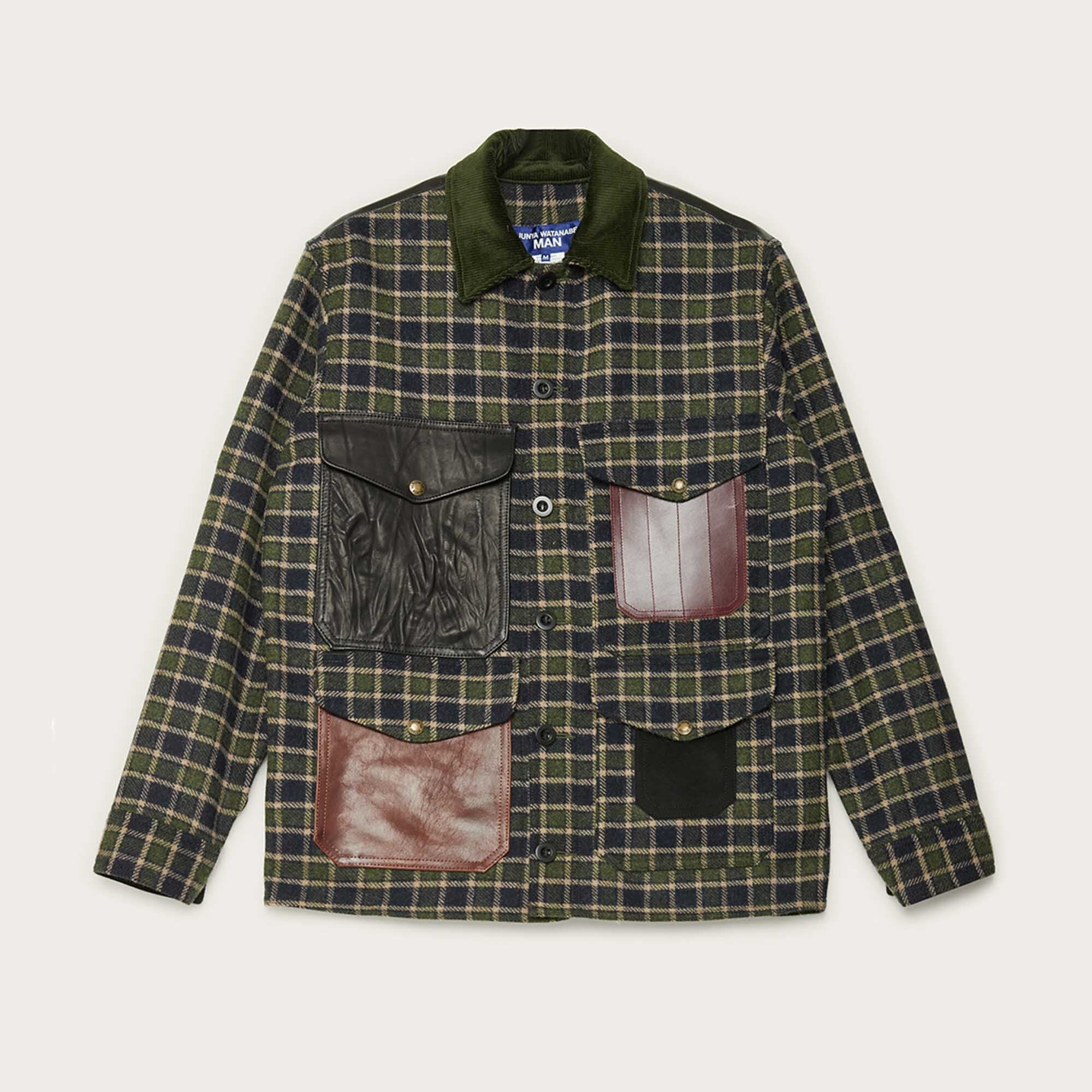 Filson x junya watanabe checked wool jac-shirt von Filson | Navy