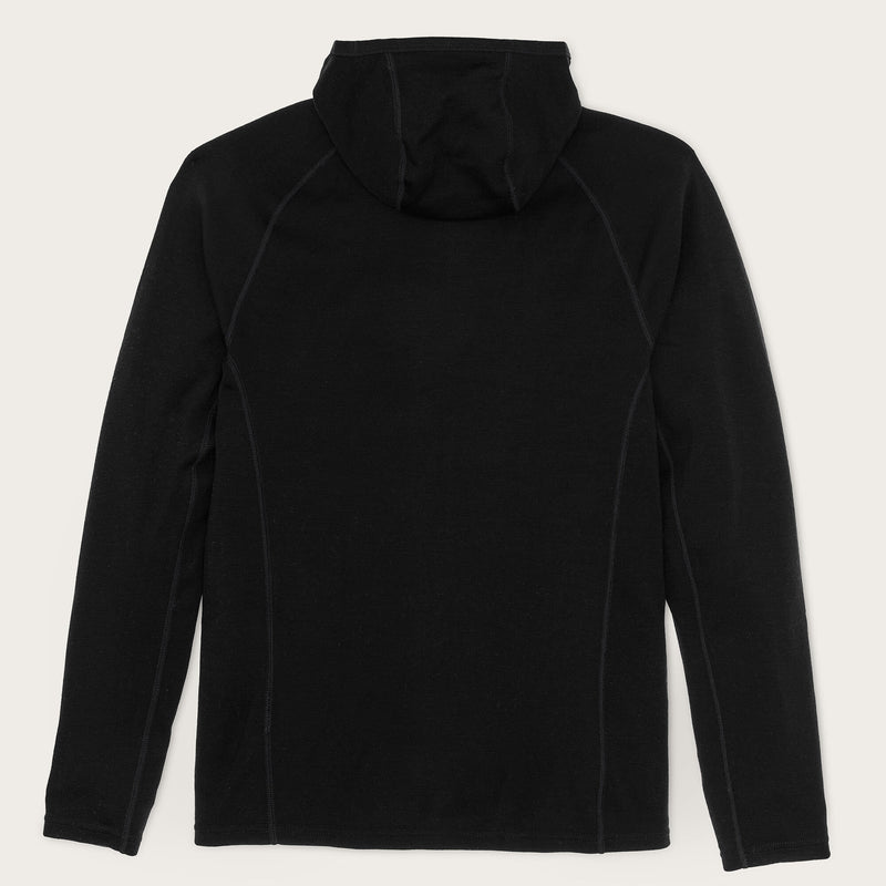 400g merino wool hoodie von Filson | Black (Black)