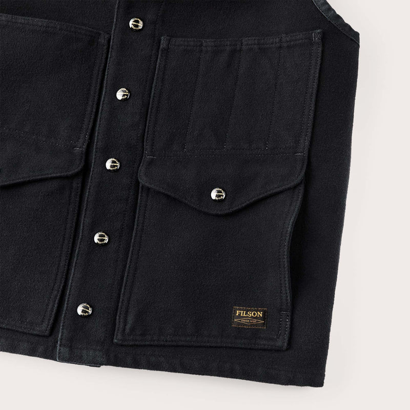 Beartooth cruiser vest par Filson | Anthracite (Blue)