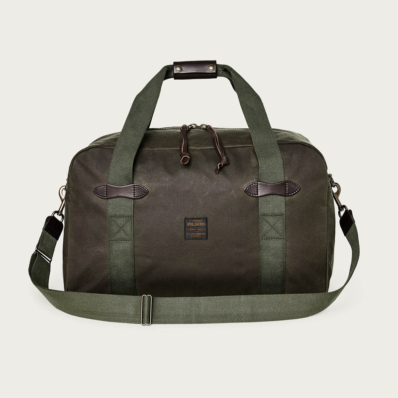 Tin cloth medium duffle bag par Filson | Otter green (Green)