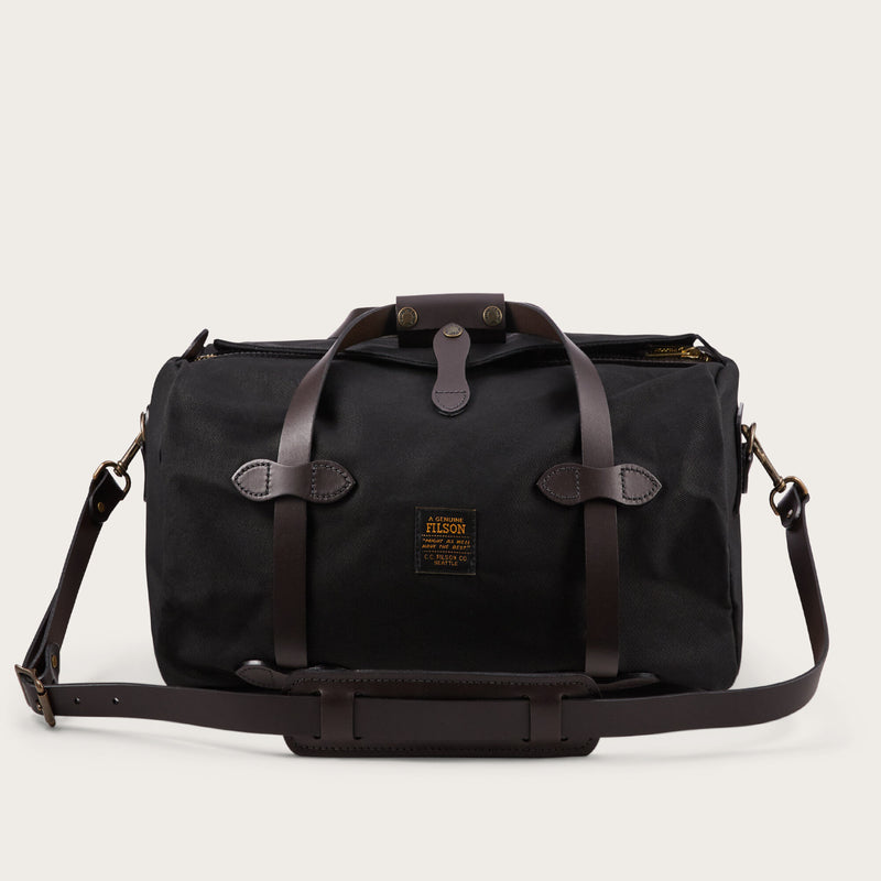 Small rugged twill duffle di Filson | Black (Black)