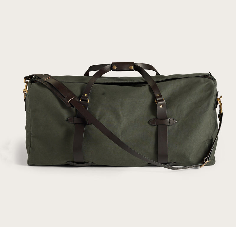 Large rugged twill duffle bag par Filson | Otter green (Green)