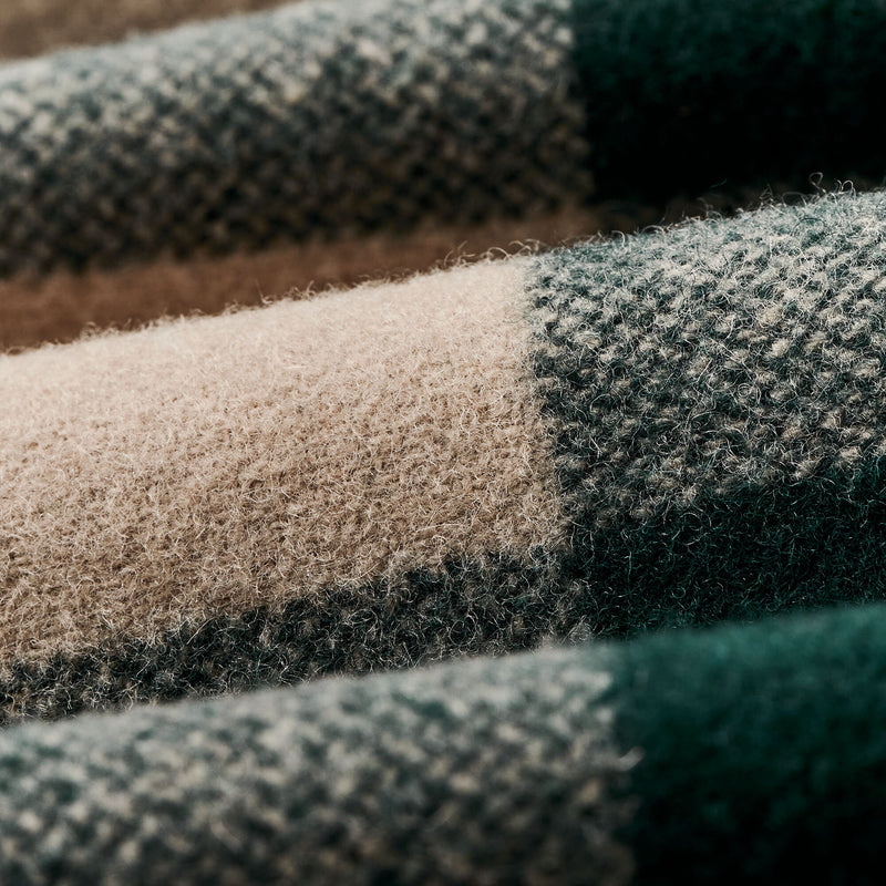 Wool jac-shirt by Filson | Pine / beige check (Beige)