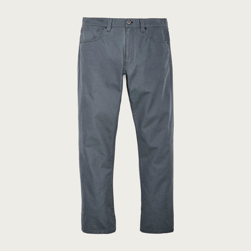 Dry tin cloth 5-pocket pants par Filson | Storm blue (Grey)