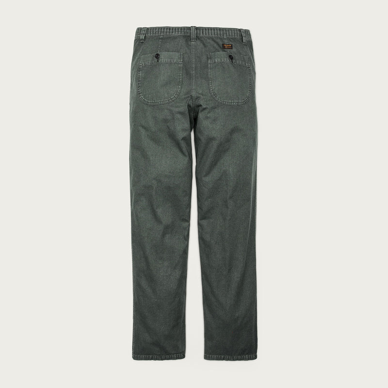 Oakville canvas pants di Filson | Gravel (Grey)