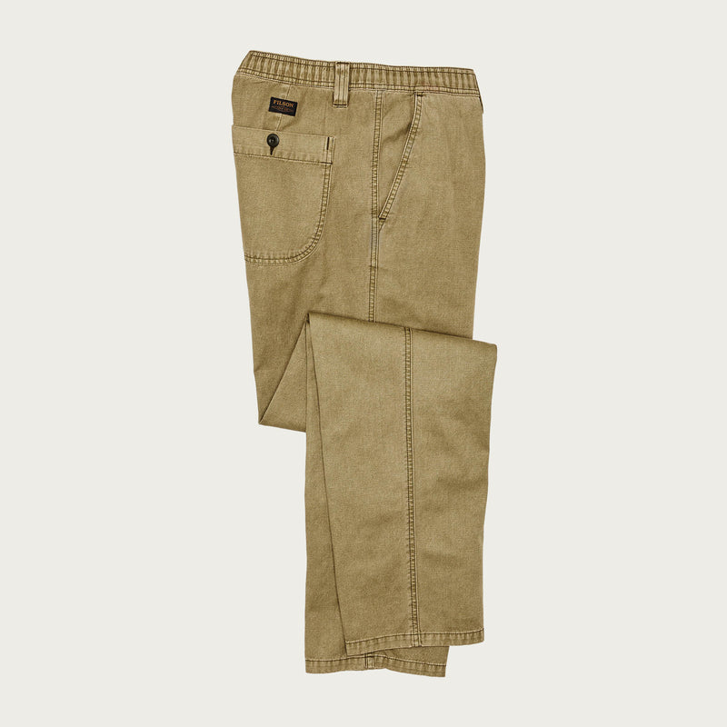 Oakville canvas pants di Filson | Slate olive (Beige)