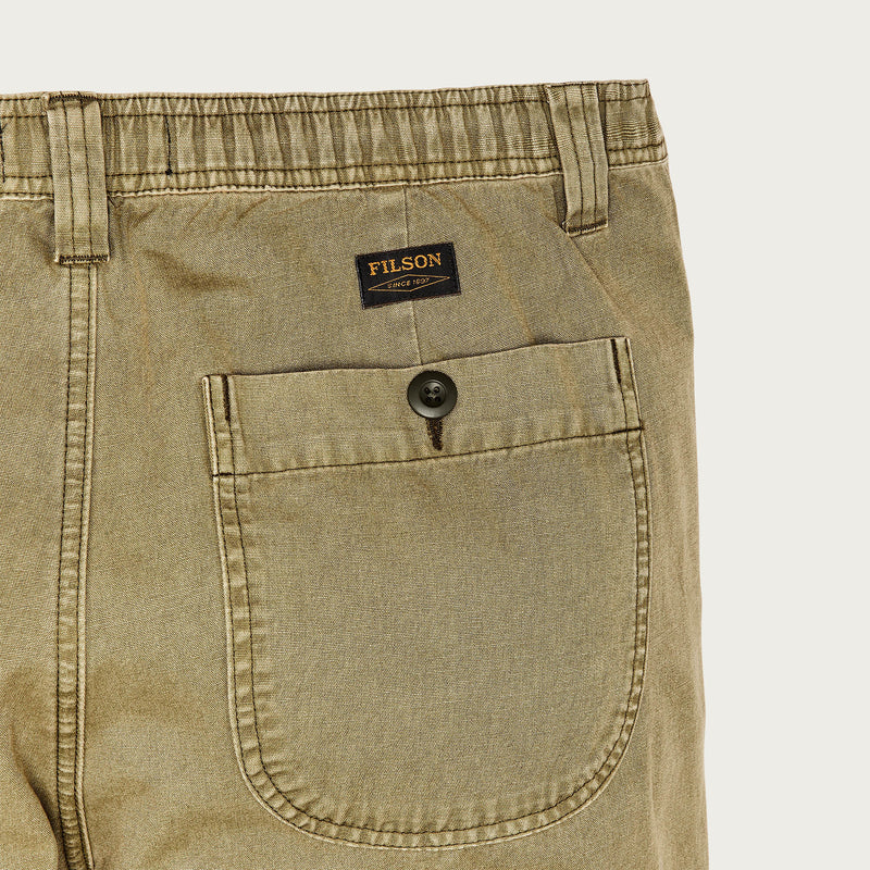 Oakville canvas pants di Filson | Slate olive (Beige)