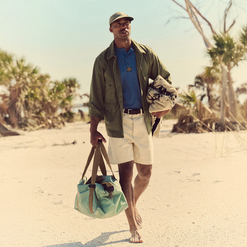 Dry tin cloth shorts di Filson | Natural seed (Beige)