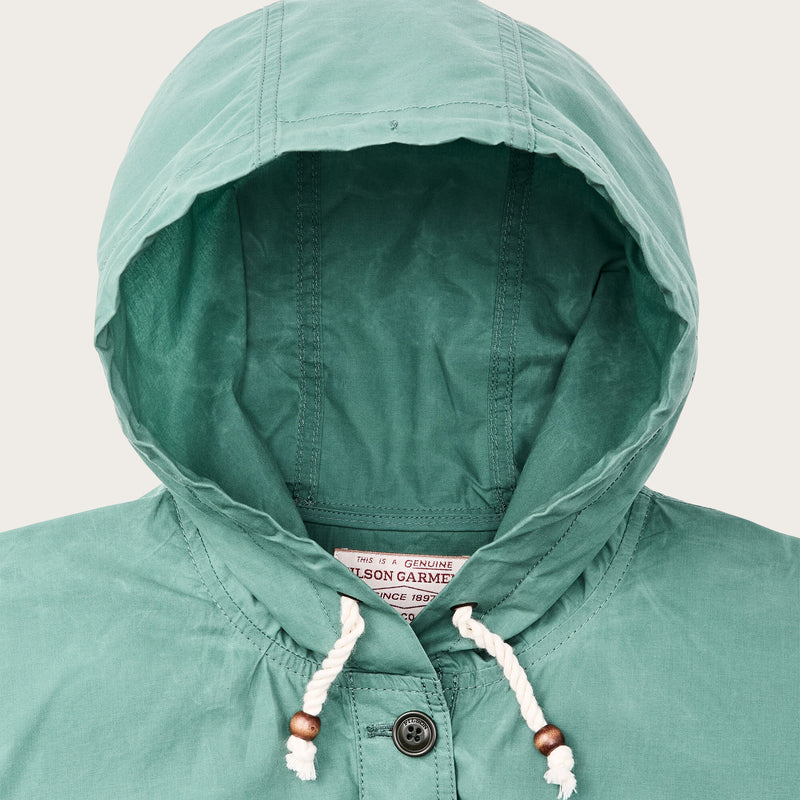 Women’s ranger hooded popover par Filson | Deep sea (Blue)