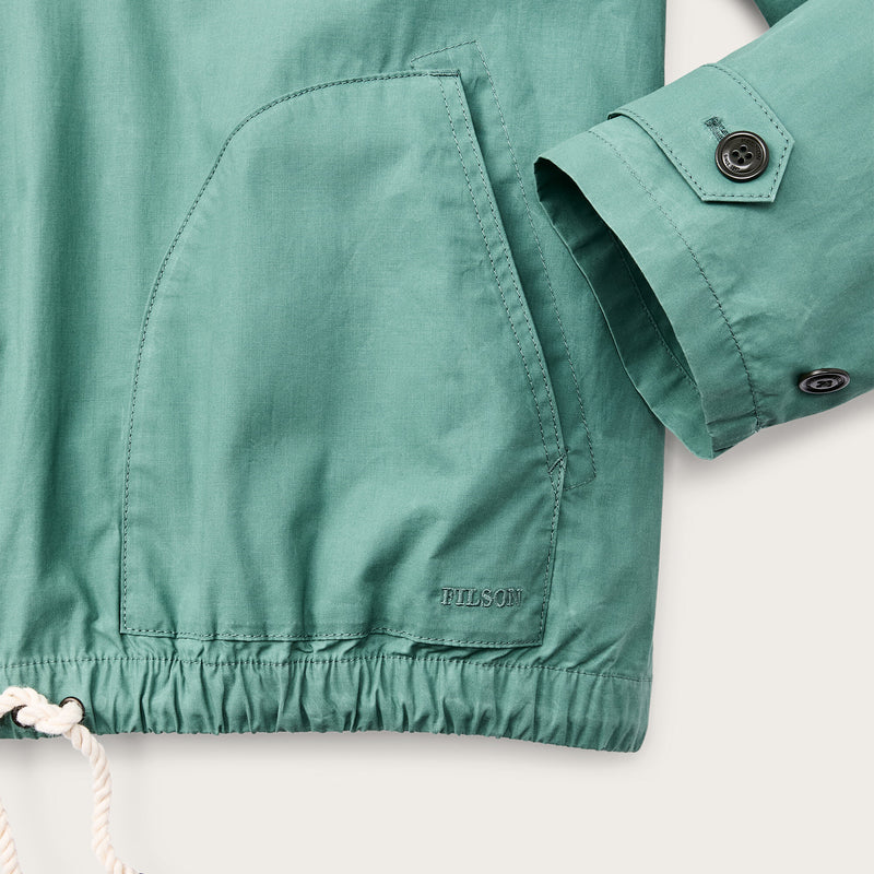 Women’s ranger hooded popover par Filson | Deep sea (Blue)