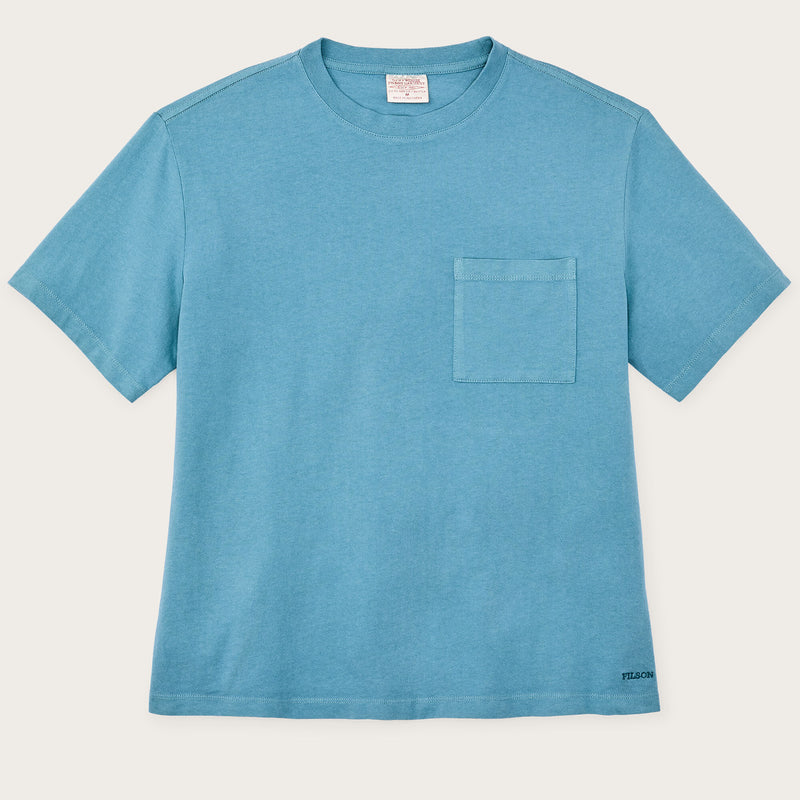 T-shirt con tasca a manica corta da donna di Filson | Storm blue (Blue)