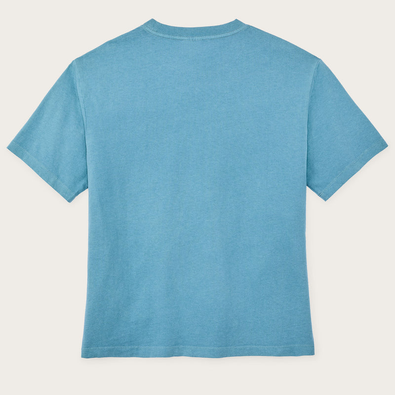 T-shirt con tasca a manica corta da donna di Filson | Storm blue (Blue)