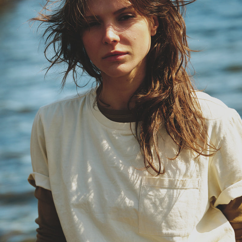 Short sleeve pocket tee für damen von Filson | White (White)