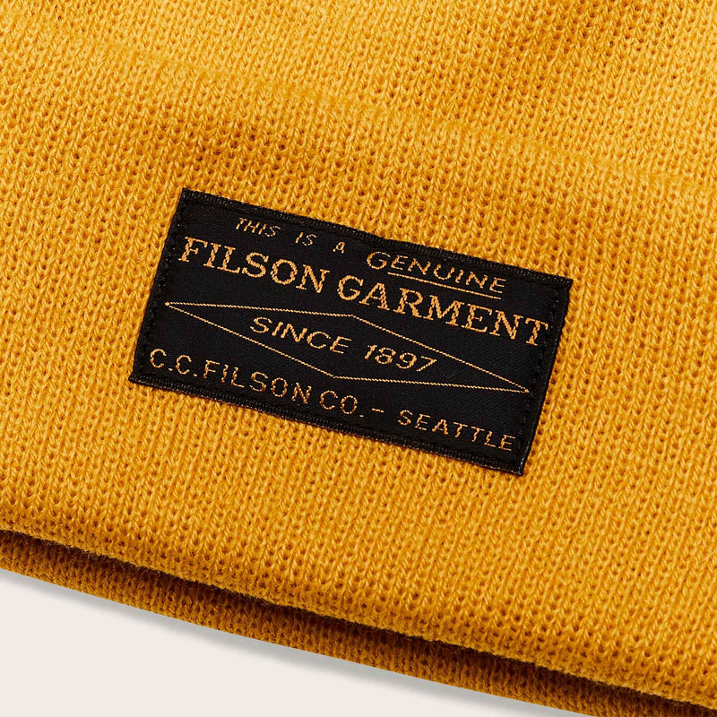 Ballard watch cap par Filson | Mustard yellow (Yellow)