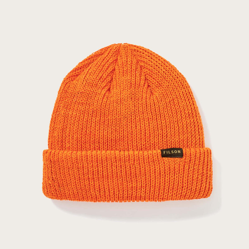 Watch cap beanie par Filson | Flame (Orange)