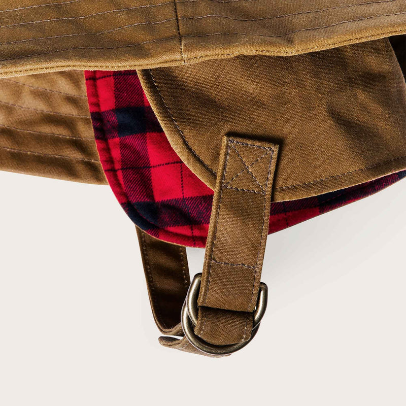 Tin cloth sou'wester hat by Filson | Dark tan (Beige)