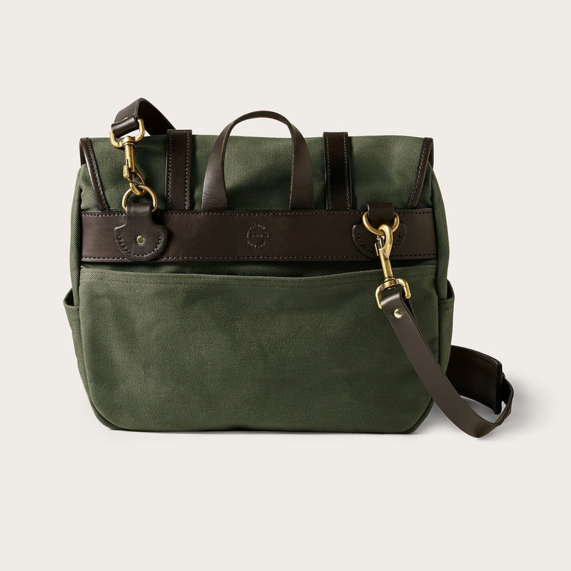 Rugged twill medium field bag by Filson | Otter green (Green)