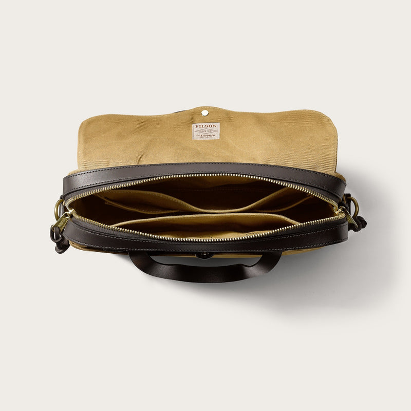 Rugged twill original briefcase von Filson | Tan (Beige)