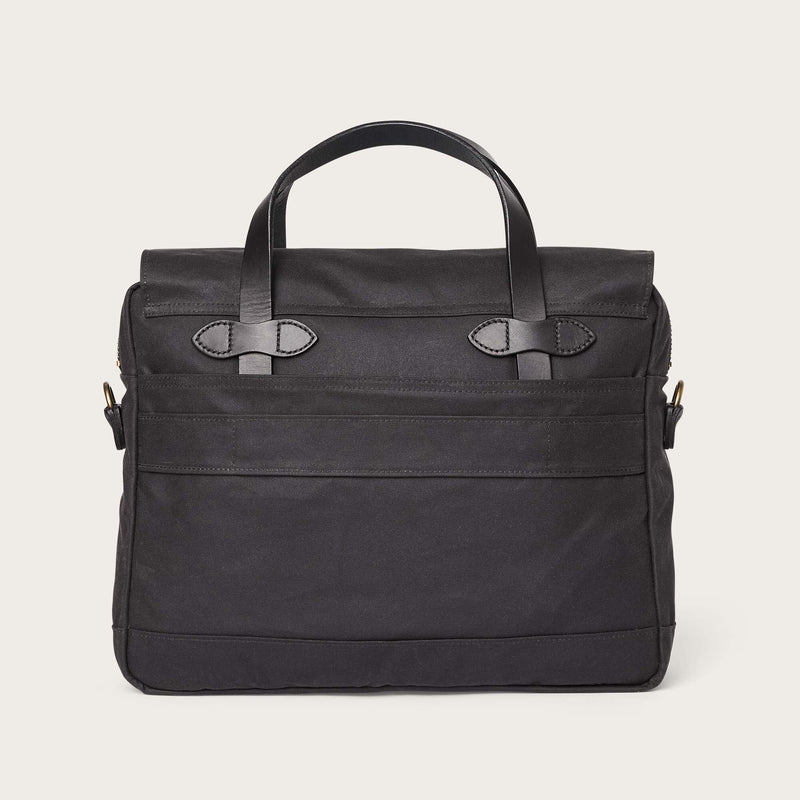 24 hour tin cloth briefcase von Filson | Cinder (Grey)