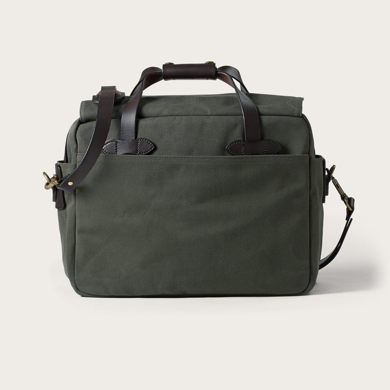 Rugged twill padded computer bag par Filson | Otter green (Green)