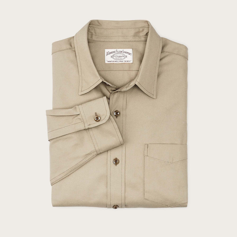 Service shirt par Filson | Gray khaki (Beige)