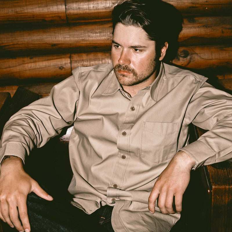 Service shirt par Filson | Gray khaki (Beige)