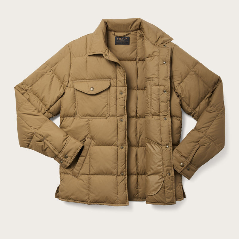 Lightweight down jac-shirt di Filson | Dark tan (Beige)