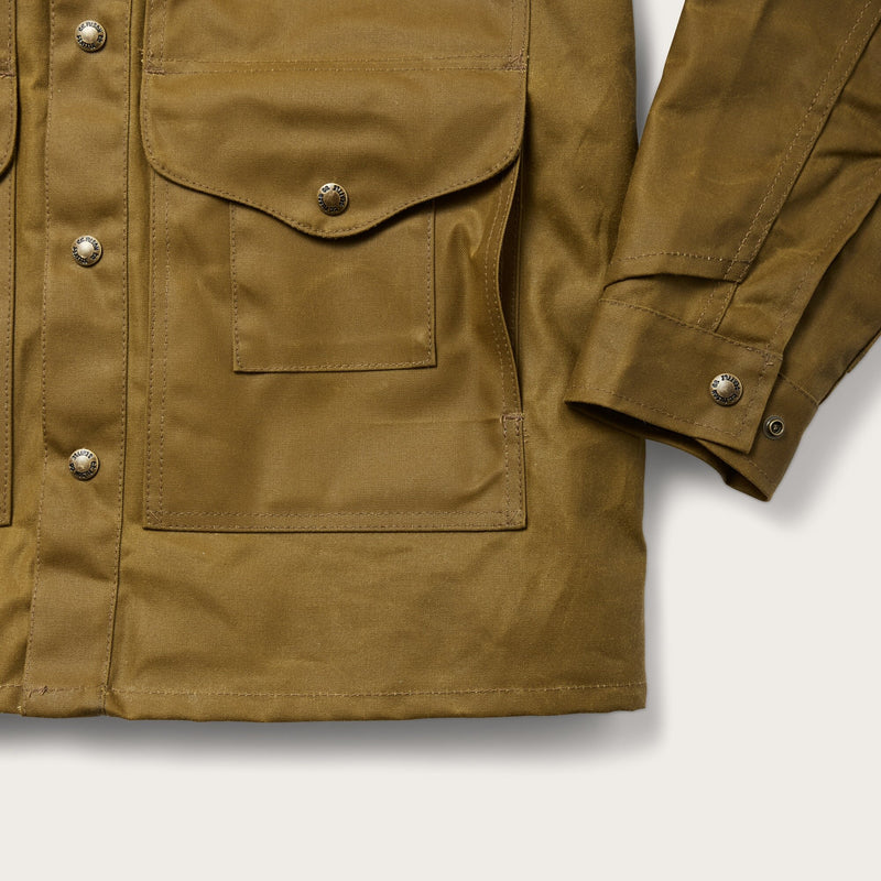 Lined tin cloth cruiser jacket di Filson | Dark tan (Beige)