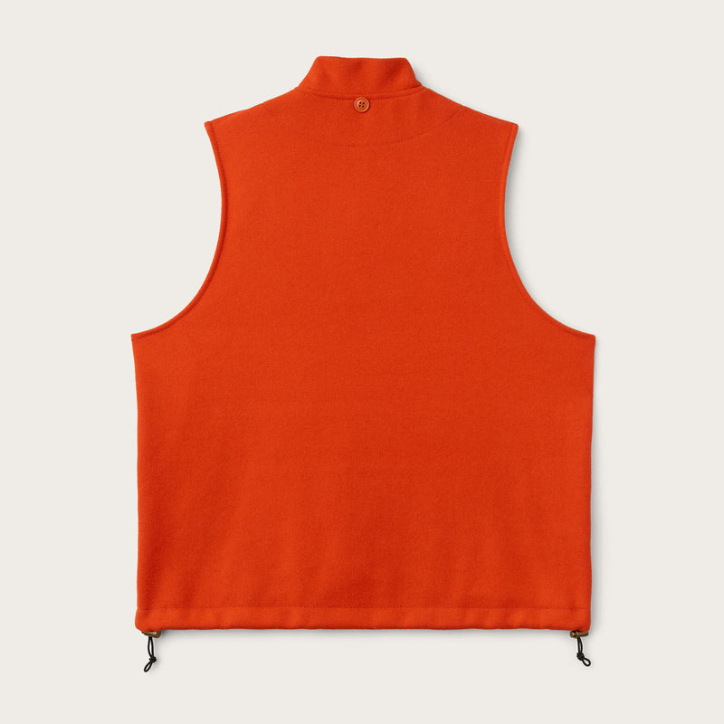 Mackinaw wool vest liner par Filson | Flame (Orange)