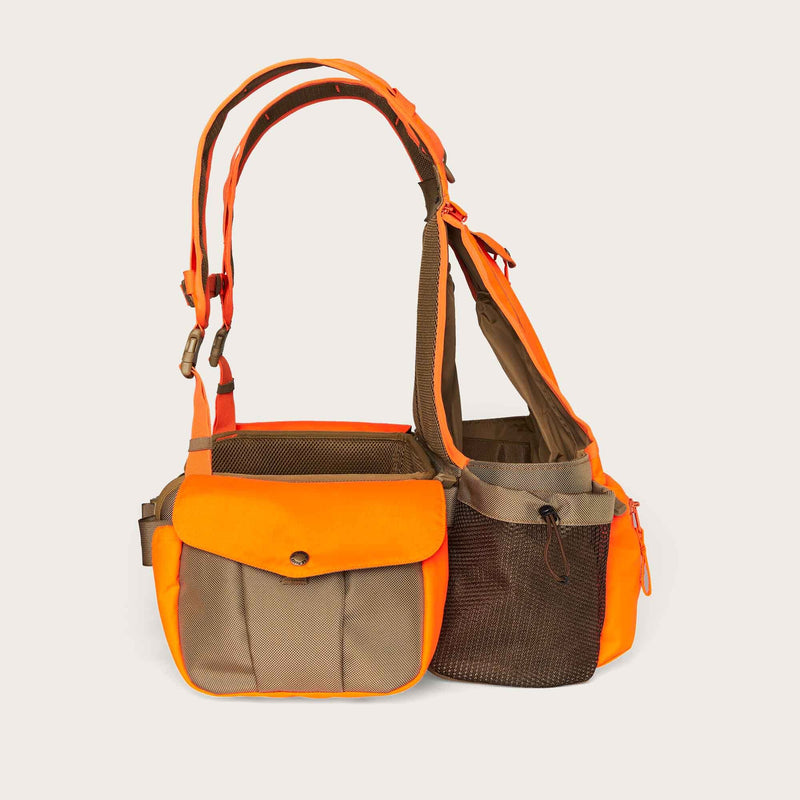 Upland guide strap vest von Filson | Dark tan blaze orange (Orange)