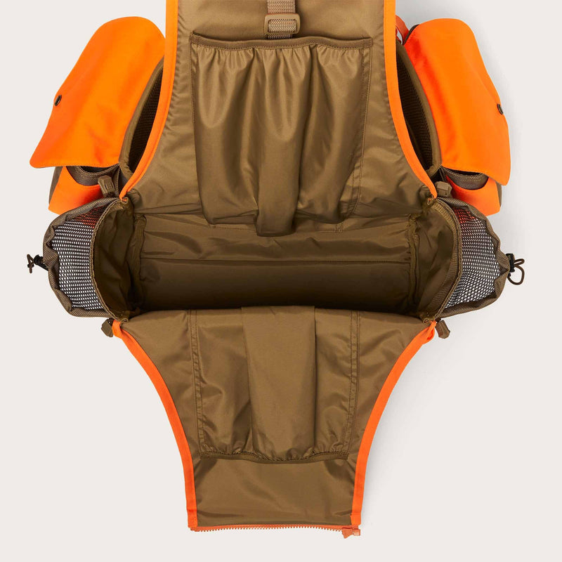 Upland guide strap vest von Filson | Dark tan blaze orange (Orange)